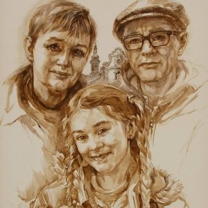 Троен портрет от Химерод